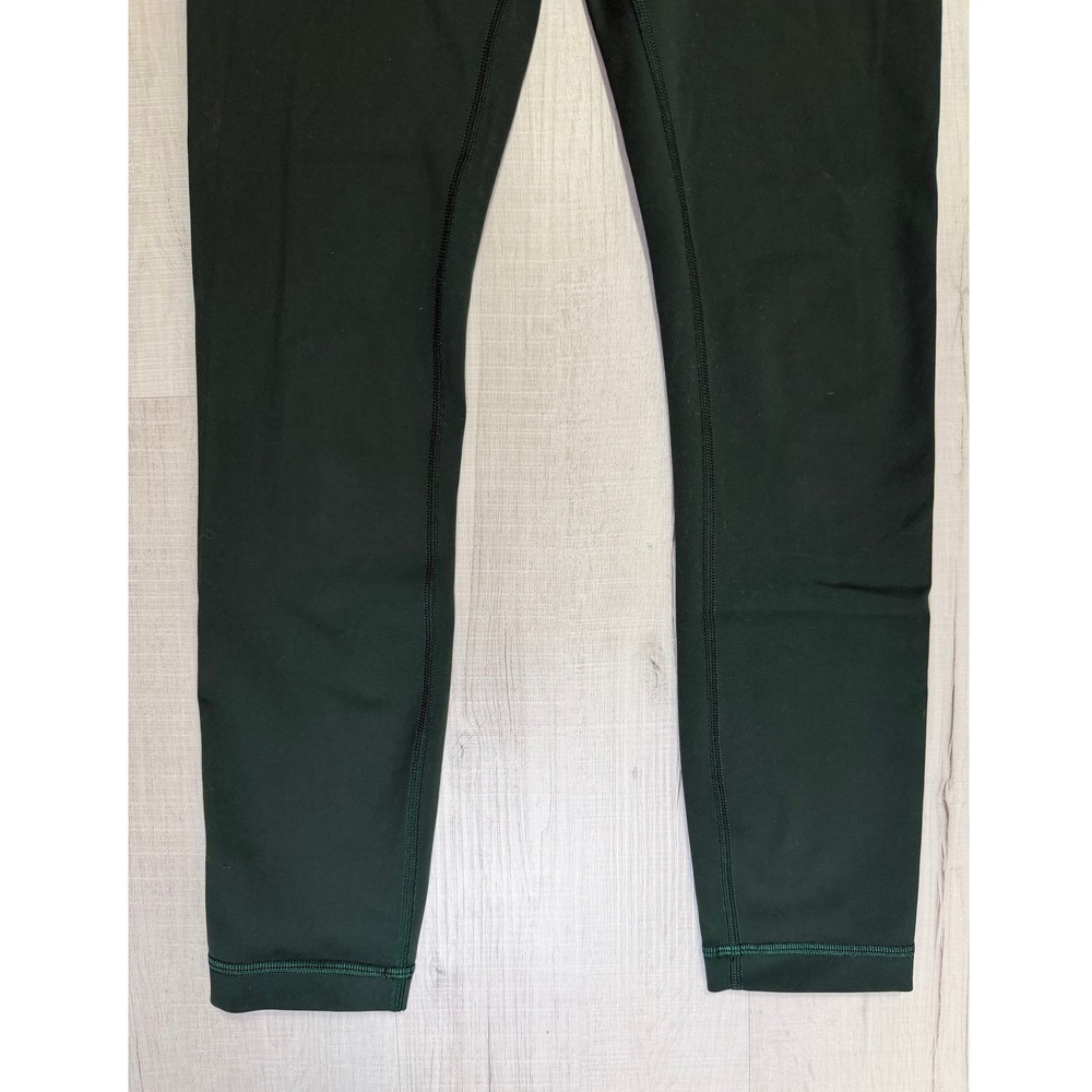 Lululemon Wunder Train High-Rise Crop 23" Legacy Green‎ Size 2 - Picture 2 of 10